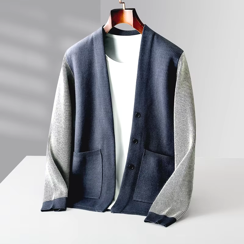 The Caelan Men's Knit Cardigan