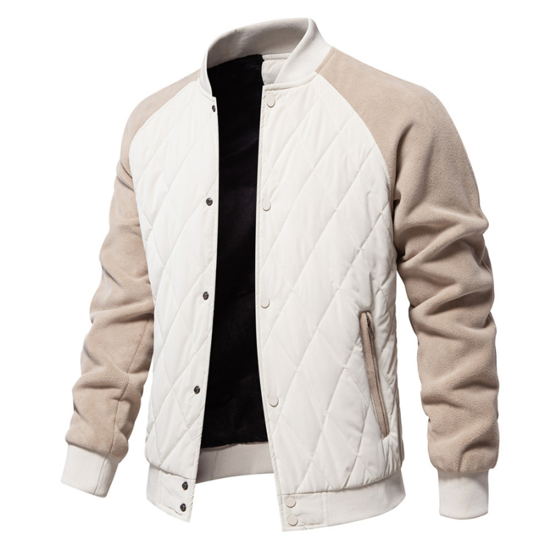 The Axel Men's Quilted Bomber Jacket